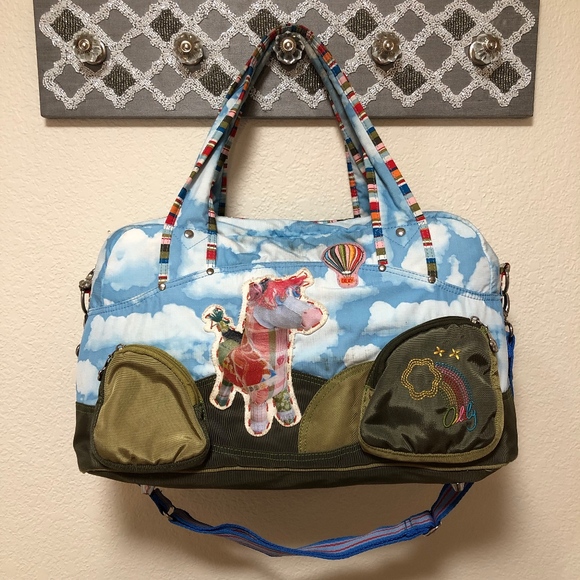 rainbow changing bag